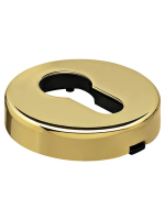 Накладка на евроцилиндр Morelli Luxury LUX-KH-R3 OTL круглая, цвет золото