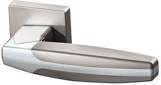 Ручка дверная межкомнатная Armadillo Urban ARC USQ2 SN/CP/SN-12 матовый никель/хром