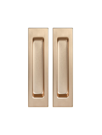 Ручка Punto (Пунто) для раздвижных дверей SH.SLQ152.010 (Soft LINE SLQ-010) SSG сатин.золото