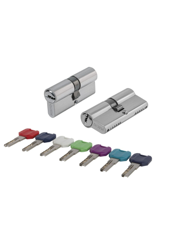 Цилиндровый Punto (Пунто) механизм MaxPro7000Key70mm(30+10+30) SSC сатин.хром 7key