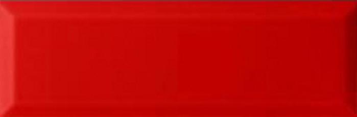 Плитка керамическая Monopole Primavera Brillo Bisel Rojo настенная 10х30