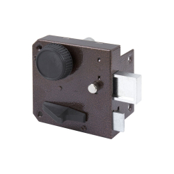 Замок Omega (Омега) накладной цилиндровый ЗН3А ПНЗ медь, 5 кл.