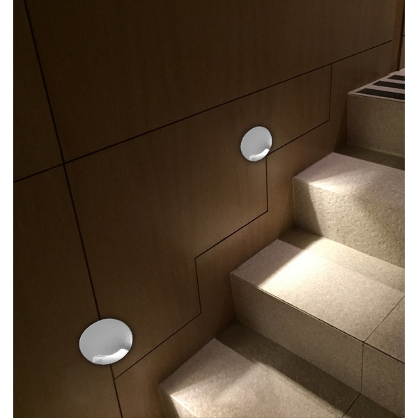 Подсветка для лестниц и ступеней DesignLed COIN-3 GW-812-1-3-WH-WW