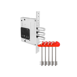 Замок врезной сувальдный Fuaro MDV25/S-60.00.3R16 5key (5 ключей)