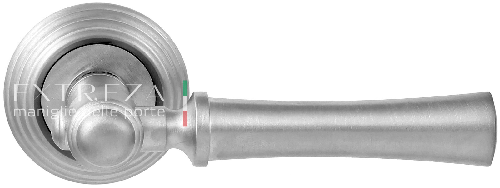 Ручка дверная Extreza DEZI (Дези) 309 на розетке R05 матовый хром F05