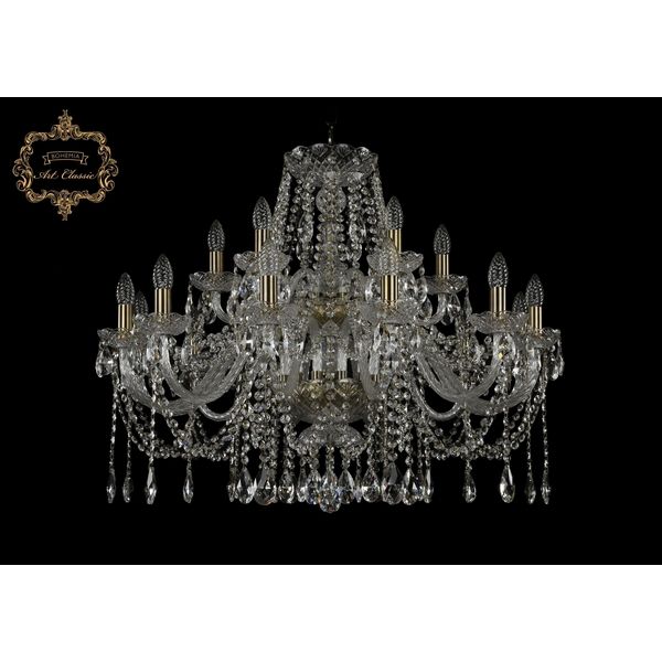 Люстра подвесная Art Classic 11.12.12+6.300.2d.Br.Sp