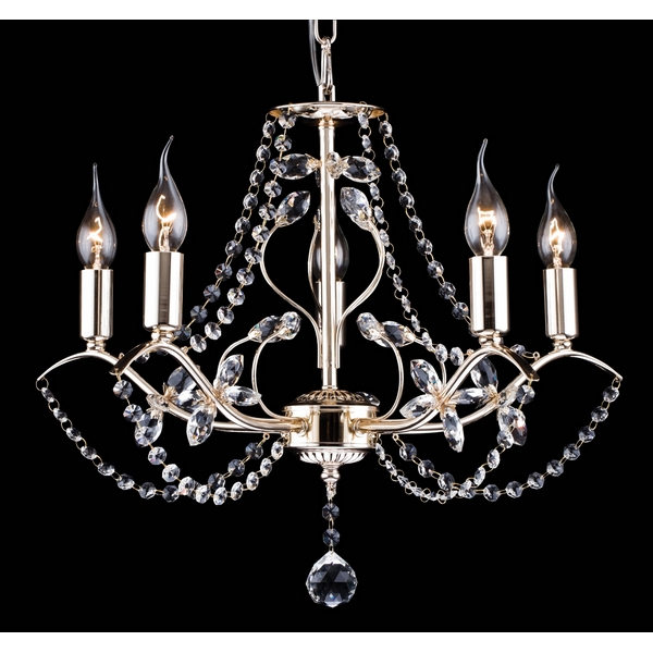 Подвесная люстра Natali Kovaltseva Excellent II EXCELLENT II 70044-5C FRENCH GOLD