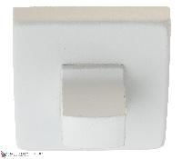 Фиксатор поворотный на квадратном основании Fratelli Cattini WC A 8-BI матовый белый