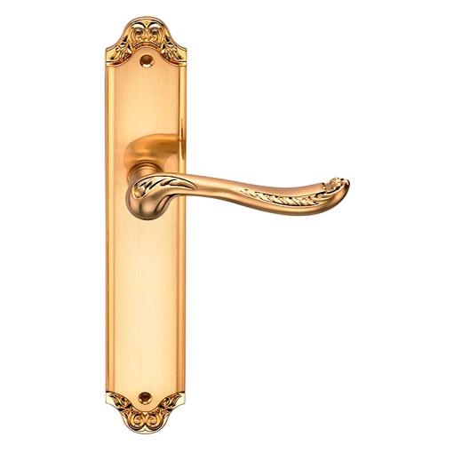 Ручка на планке дверная межкомнатная Archie Genesis Acanto S. Gold матовое золото