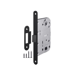 Защелка врезная PLASTLP96WC-50 BL черный