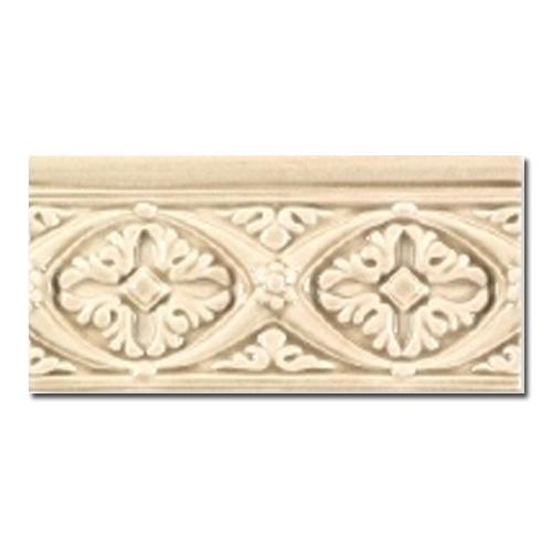 Плитка керамическая Adex Modernista Relieve Bizantino C/C Sand бордюр 7,5х15