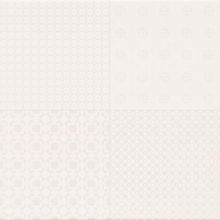 Плитка керамическая Cristacer (Cristal ceramica) Retro Blanco вид 3 из микса настенная 45х45