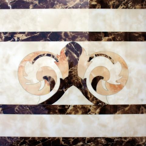 Плитка керамическая Infinity Ceramic Tiles Villa Ritz Lineal Decor декор 60х60