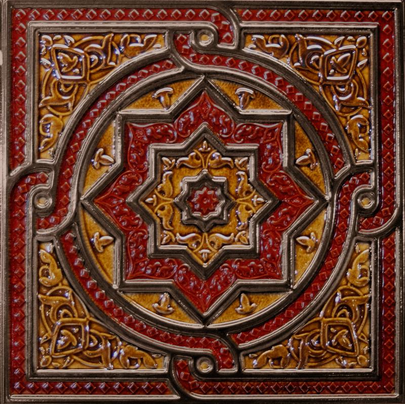 Плитка керамическая Absolut keramika Tripoli Composicion Tripoli Granate декор 30х30