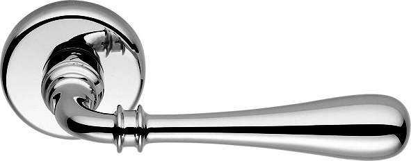 Ручка дверная на круглом основании Colombo Ida ID31R-CR полированный хром