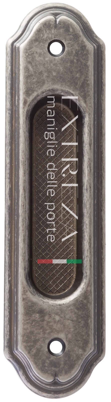Ручка для раздвижной двери Extreza P602 античное серебро F45