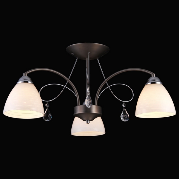 Потолочная люстра Natali Kovaltseva 75017 75017-3C CHROME&NICKEL