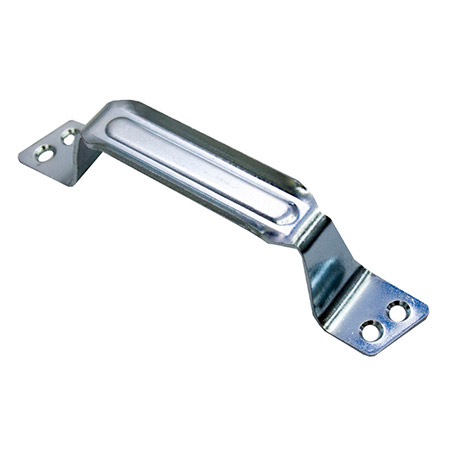 Ручка скоба металлическая дверная Металлист РС-80-2 (цинк) пакет