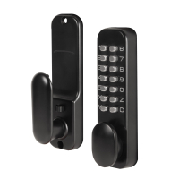 Замок Ajax (Аякс) накладной кодовый RIM-200 code BL черный