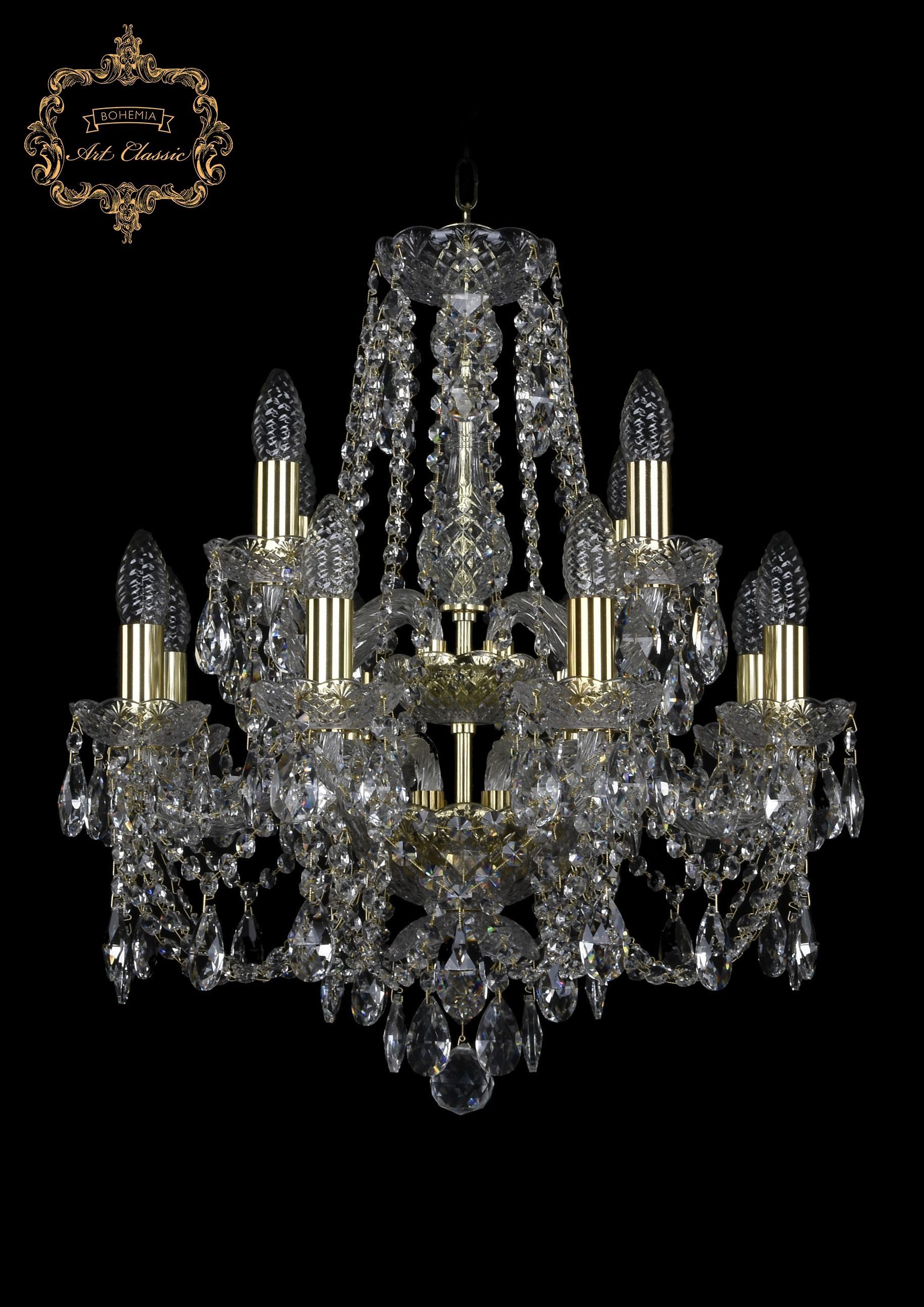 Люстра подвесная Art Classic 11.21.8+4.165.2d.Gd.Sp