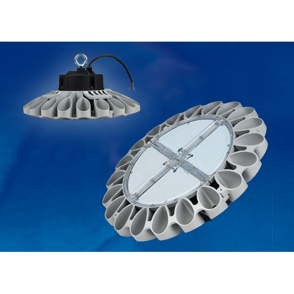 Промышленный подвесной светильник Uniel ULY ULY-U30B-240W/DW IP65 SILVER
