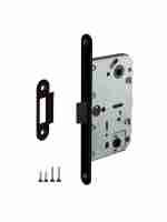 Защелка Punto (Пунто) врезная LM/PL96WC-50/BL BL (черный)