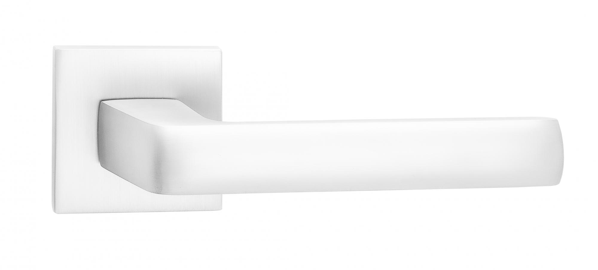 Ручка дверная "Эспрессо", серия SLIM, матовый супер белый