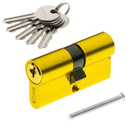 Цилиндр для замка ключ / ключ Vanger EL-60-G золото