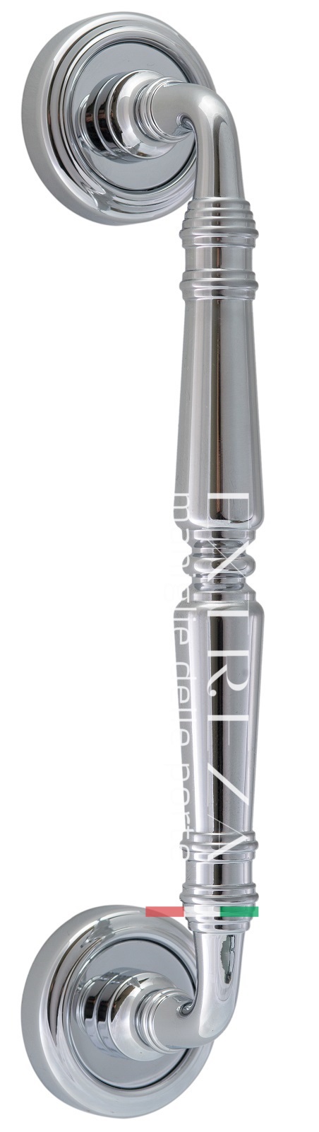 Ручка скоба дверная Extreza PETRA (Петра) 250 мм (205 мм) R01 полированный хром F04