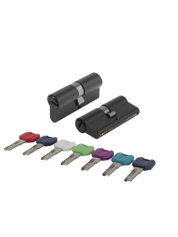 Цилиндровый Punto (Пунто) механизм MaxPro7000Key60mm(25+10+25) BL черный 7key