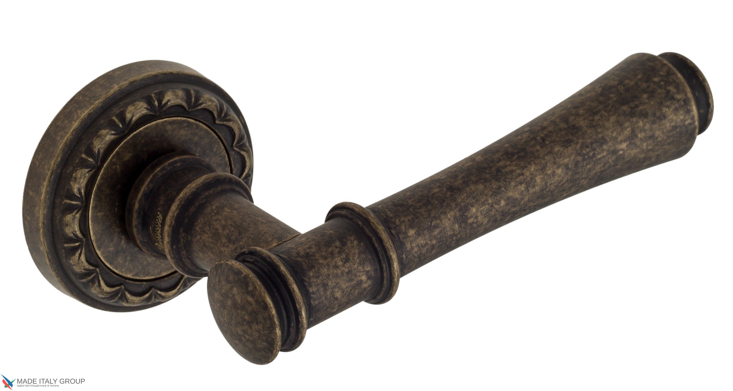 Дверная ручка Venezia "CALLISTO" D2 античная бронза