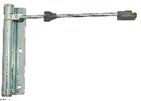 114AZ170D Доводчик дверной пружинный до 60кг ALDEGHI ГЕРКУЛЕС (170x39мм) белая оцинкованная сталь