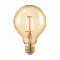 Лампа светодиодная филаментная диммируемая Eglo E27 4W 1700К золотая 11692