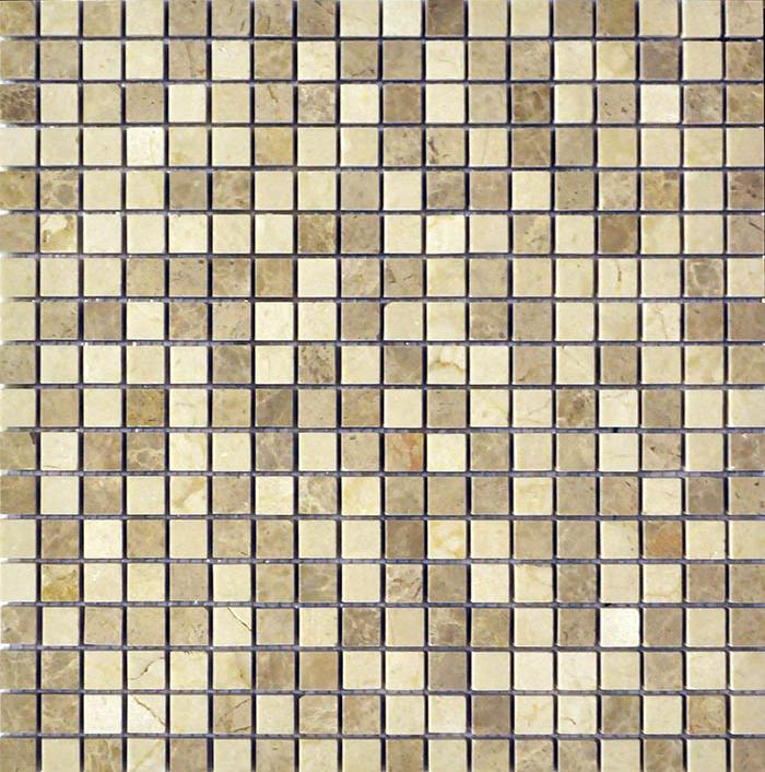 Мозаика Q-Stones из камня QS-071-15P/10 30,5х30,5