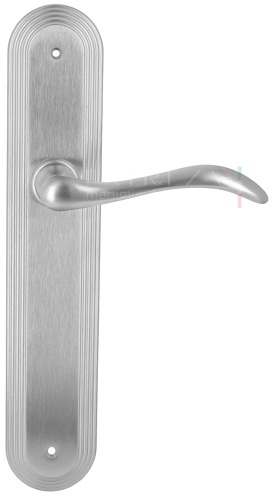 Ручка дверная Extreza AGATA (Агата) 310 на планке PL05 PASS матовый хром F05