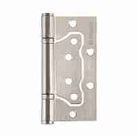 Комплект 8 шт. - Петля Fuaro (Фуаро) универсальная без врезки IN4300W SN (300-2BB 100x2) мат. Никель