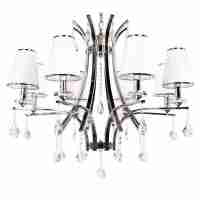 Подвесная люстра Lumina Deco Glamour LDP 66247-8 WT+CHR