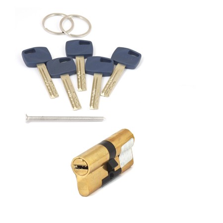 Цилиндр для замка ключ / ключ Apecs Premier XR-70-G золото