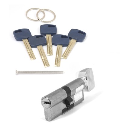 Цилиндр для замка ключ / ключ Apecs Premier XR-80-C15-NI никель