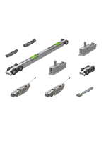 Комплект Armadillo (Армадилло) для раздвижных дверей SLD.Scope.SET3.soft close+roller/80