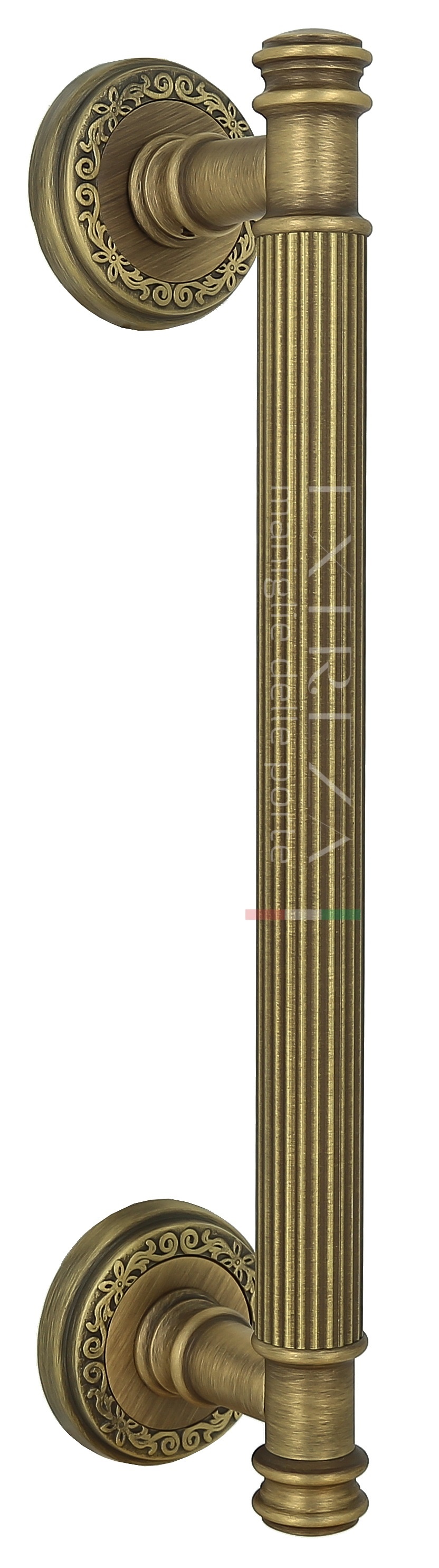 Ручка скоба дверная Extreza BENITO (Бенито) 275 мм (225 мм) R06 матовая бронза F03