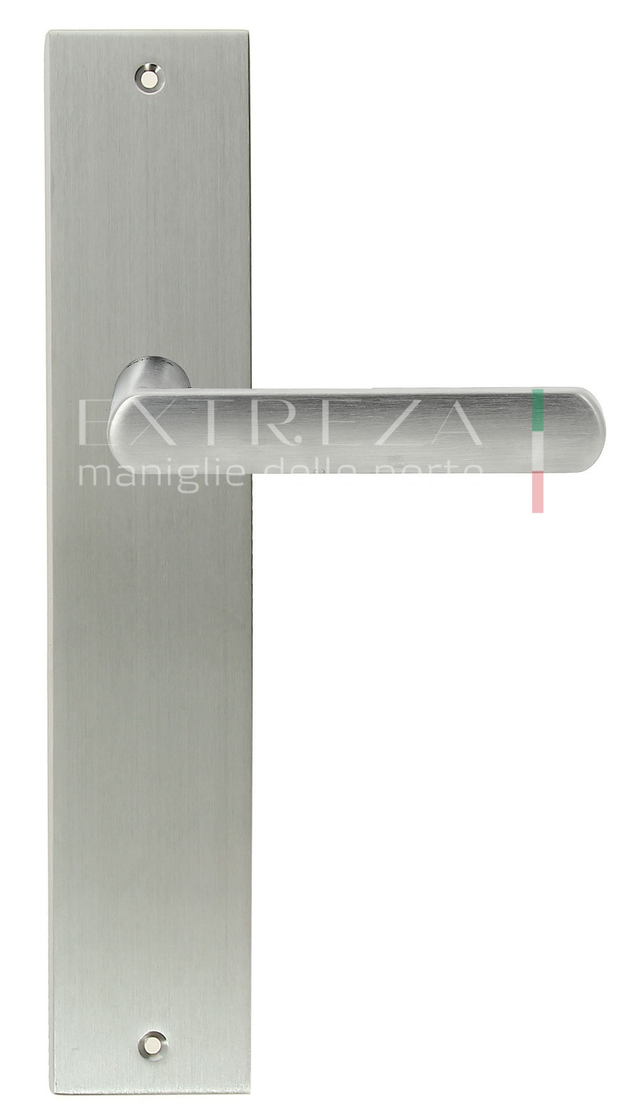 Ручка дверная Extreza Hi-Tech AQUA (Аква) 113 на планке PL11 PASS матовый хром F05