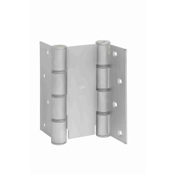 Петля дверная пружинная двухсторонняя Aldeghi CODE 87 CM 155-30 матовый хром