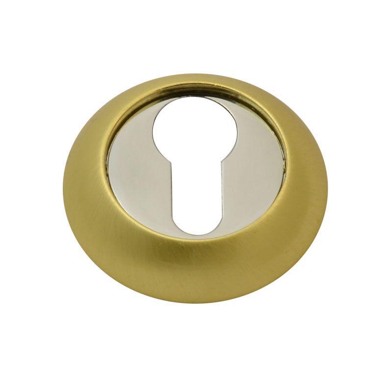 Накладка дверная с круглым основанием НОРА-М НК-А золото матовое