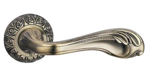 Ручка дверная межкомнатная Bussare Antigo A-38-20 Ant.Bronze античная бронза