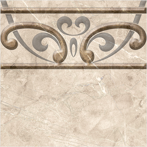 Декор ALMA Ceramica Петра напольный ВСП3ПЕ004-02 / DFU03PET024 41,8х41,8