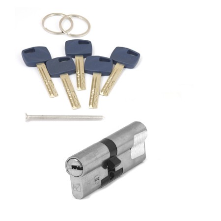 Цилиндр для замка ключ / ключ Apecs Premier XR-90(40/50)-NI никель