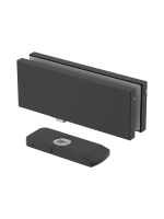 Петля-доводчик Armadillo (Армадилло) для стеклянной двери Range.GL.H10 BL черный