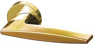 Ручка дверная межкомнатная Armadillo Urban Squid URB9 Gold-24 золото 24К