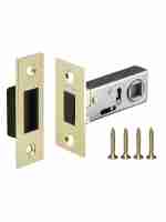 Защелка дверная межкомнатная Fuaro Magnet M12-50-25 GP латунь магнитная